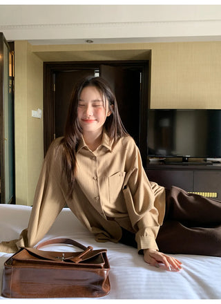 stickers striped shirt