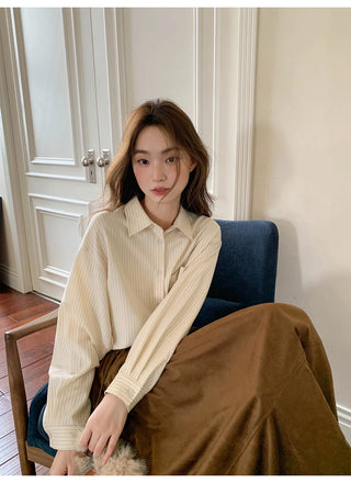 stickers striped shirt