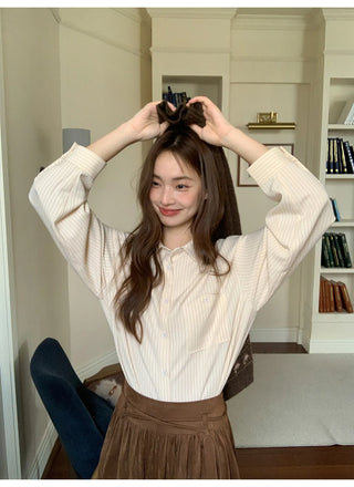 stickers striped shirt