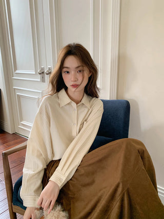 stickers striped shirt