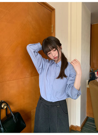 stickers striped shirt