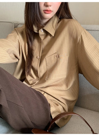 stickers striped shirt