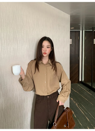 stickers striped shirt