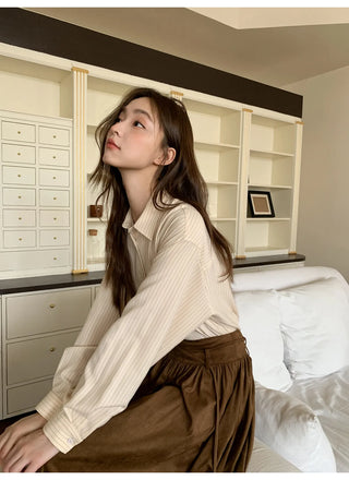 stickers striped shirt