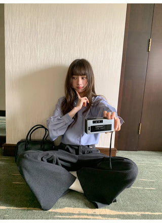 stickers striped shirt