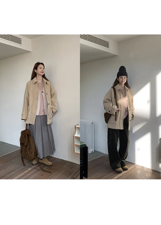 multi-layer plaid Jacket