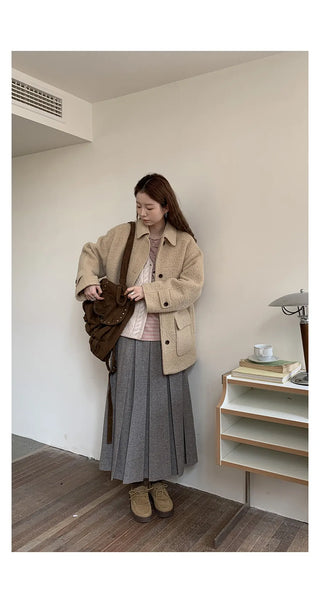 multi-layer plaid Jacket