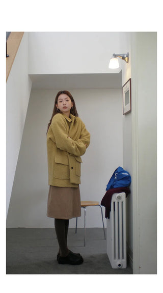 multi-layer plaid Jacket