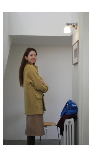 multi-layer plaid Jacket