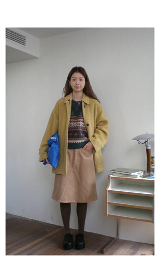 multi-layer plaid Jacket