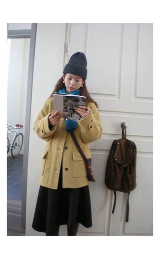 multi-layer plaid Jacket