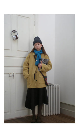 multi-layer plaid Jacket