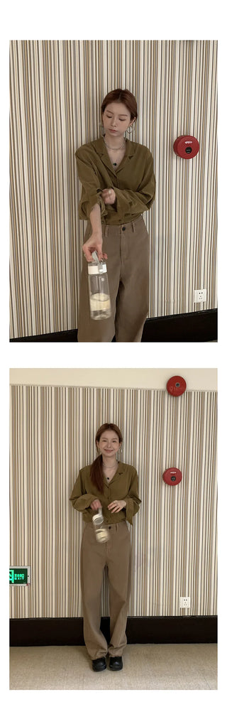 yellow corduroy shirt