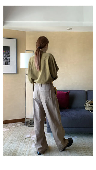 yellow corduroy shirt