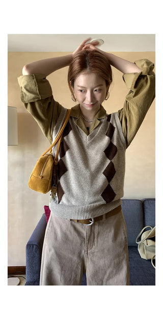 yellow corduroy shirt