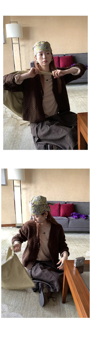 vertical stripe skirt