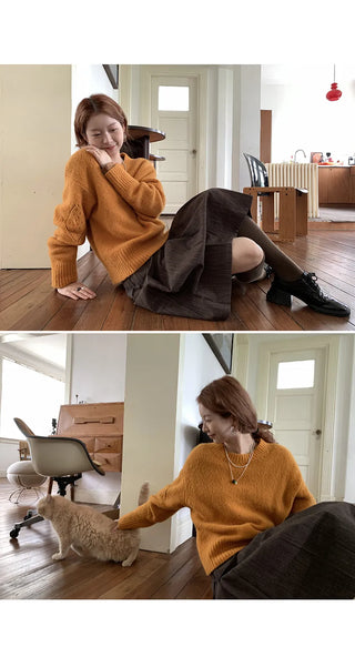 vertical stripe skirt