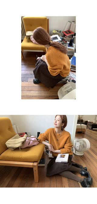 vertical stripe skirt