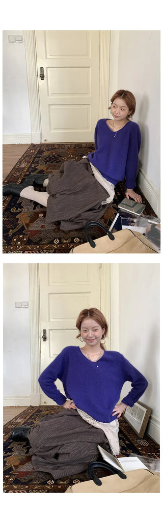 vertical stripe skirt