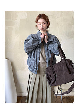 linen herringbone coat