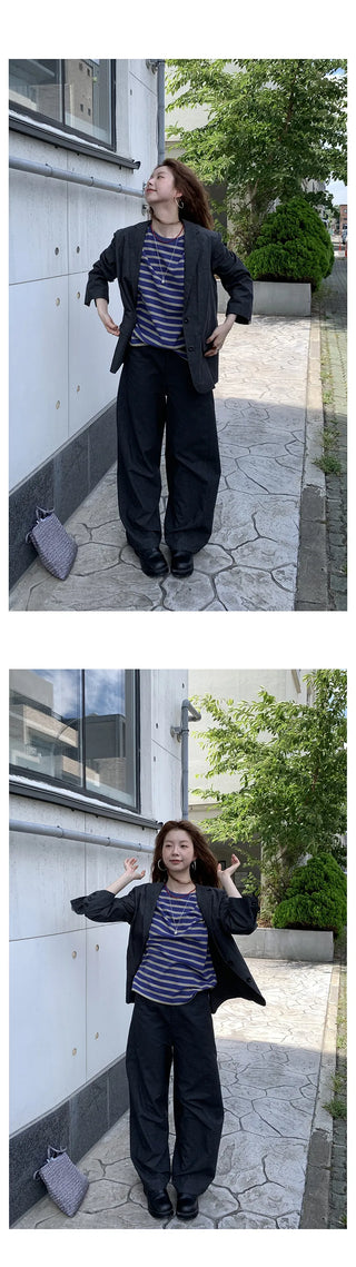 linen texture blazer