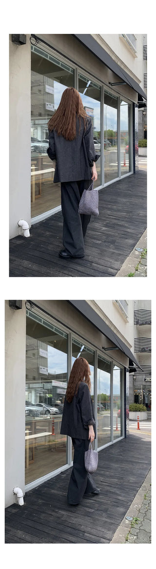 linen texture blazer