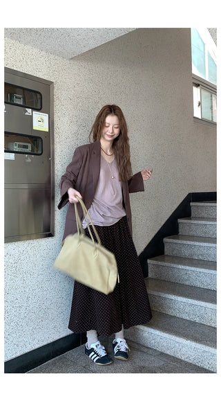 linen texture blazer