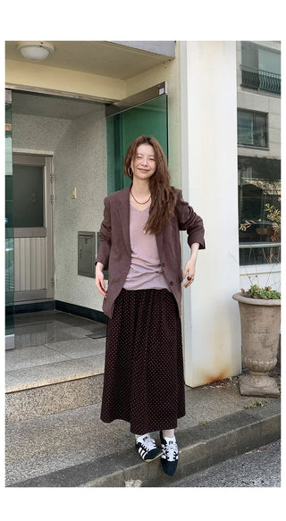 linen texture blazer