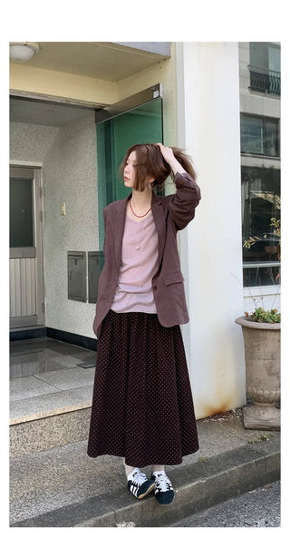 linen texture blazer