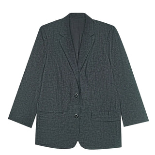 linen texture blazer
