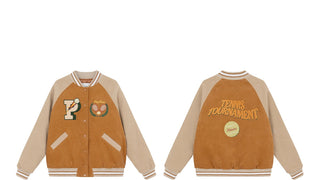 embroidery baseball jacket