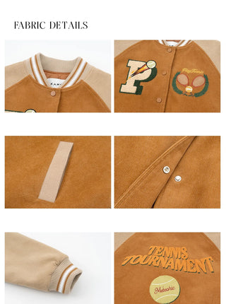 embroidery baseball jacket