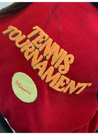 embroidery baseball jacket