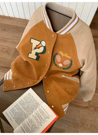 embroidery baseball jacket