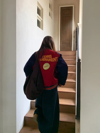 embroidery baseball jacket