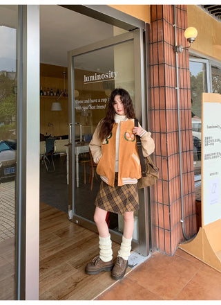 embroidery baseball jacket