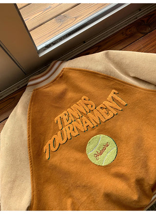 embroidery baseball jacket