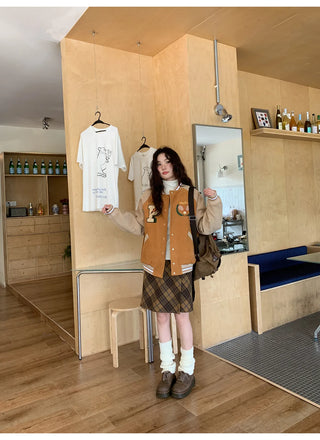 embroidery baseball jacket