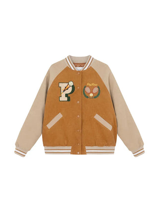 embroidery baseball jacket