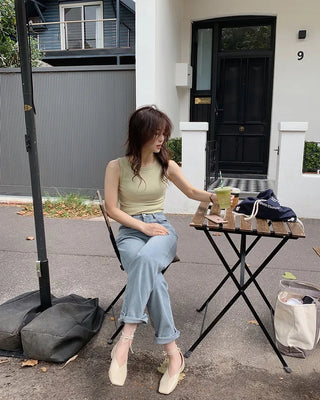 Basic Sleeveless Top - 8 Colors