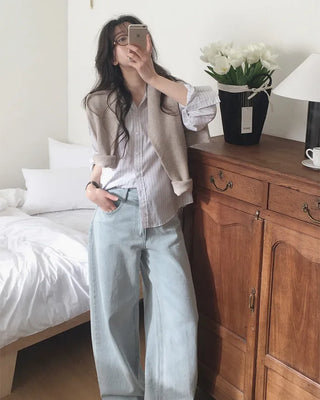 Daily Wide Denim Pants