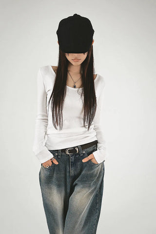 Pepper Shoulder Cutout String Slit Golf Tee