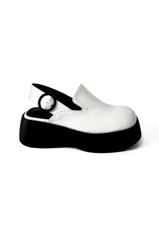 PLATFORM ROPPER BUCKLE PUFF SANDLE