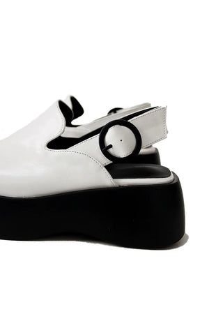 PLATFORM ROPPER BUCKLE PUFF SANDLE