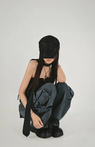 PLATFORM ROPPER BUCKLE PUFF SANDLE