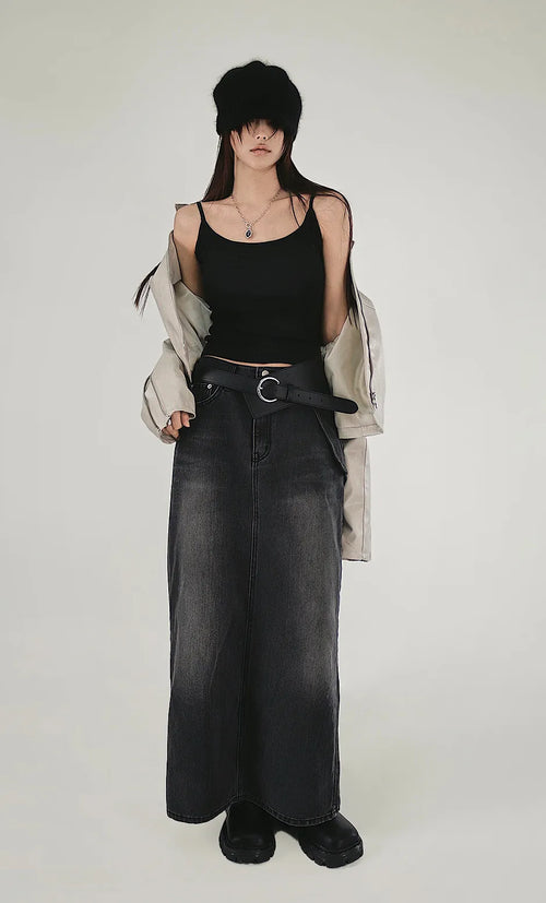 BRIT DAILY U-NECK HALF SLEEVELESS