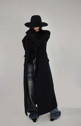 100% WOOL BLACK FEDORA