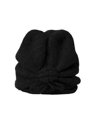 HIRRING KNIT BINNY Shirring Knit Beanie