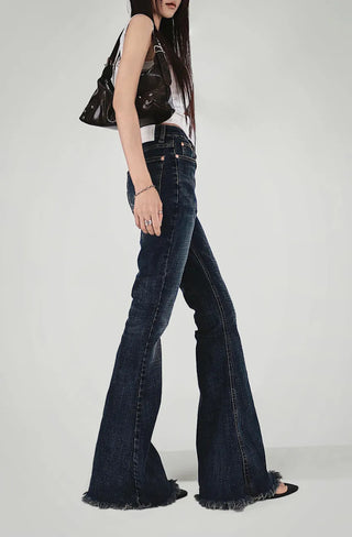 Benher One-Off Shoulder Unbal Buckle Sleeveless T-Shirt