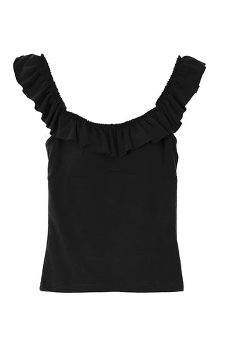 WAIST BANDING SHIRRING SLITS WIDE PANTS